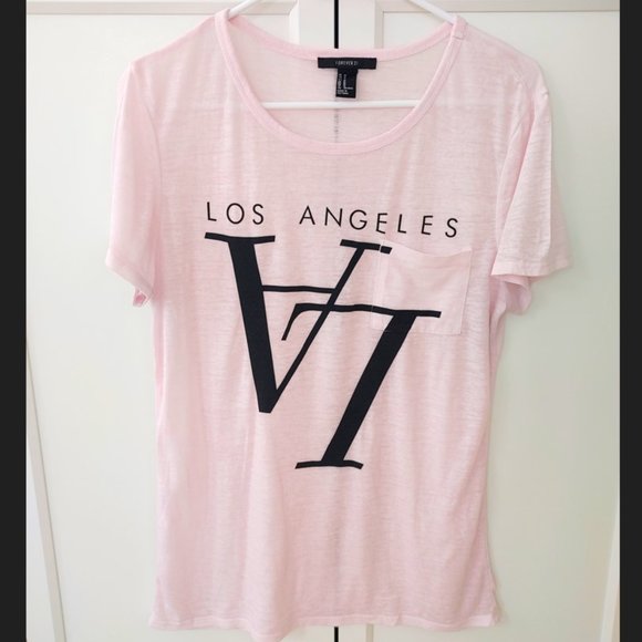 Forever 21 Tops - Forever21 Los Angeles T-Shirt - Size Medium